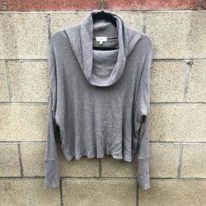 LUCKY BRAND Cowl Neck Sweater